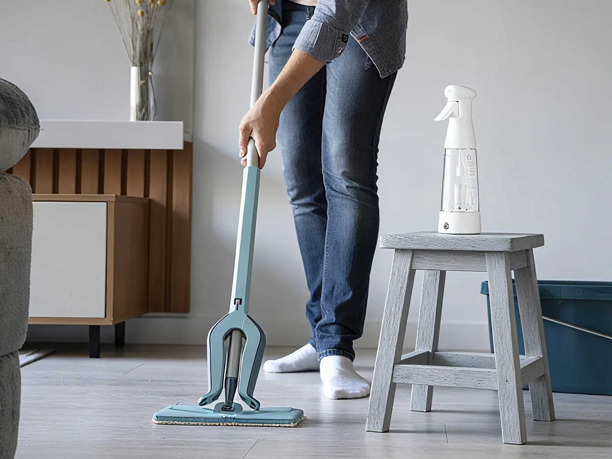 Illustration of supplementary household surface care